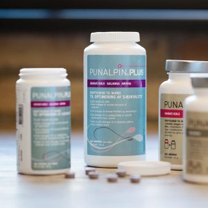 Punalpin plus til forbedring af sædkvalitet